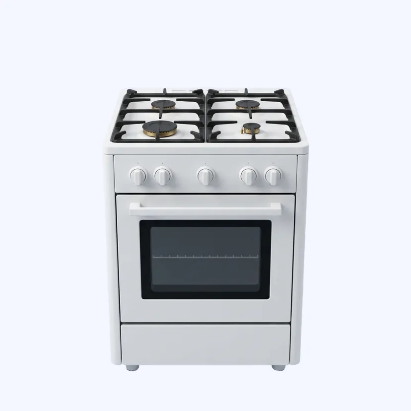 Плита газовая CookLine CL-440, цвет белый