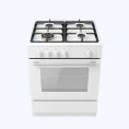Плита газовая CookLine CL-6100, цвет белый